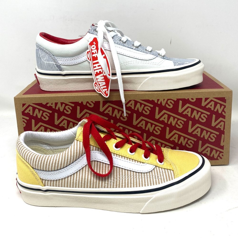 VANS Style 36 Mismatch Stripe Floral Canvas Women - Picture 2 of 11